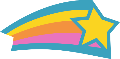 Shooting Star Png Transparent Background - Mlp Cutie Marks G 3 (500x246), Png Download