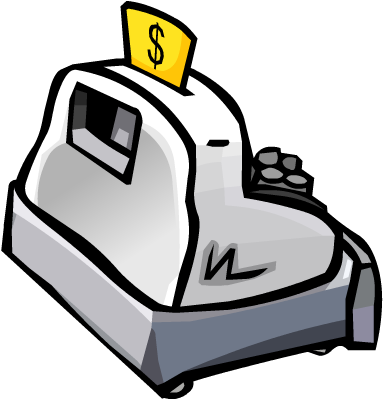 Rooms Shop 2006 Cash Register - Cash Register Transparent (440x440), Png Download