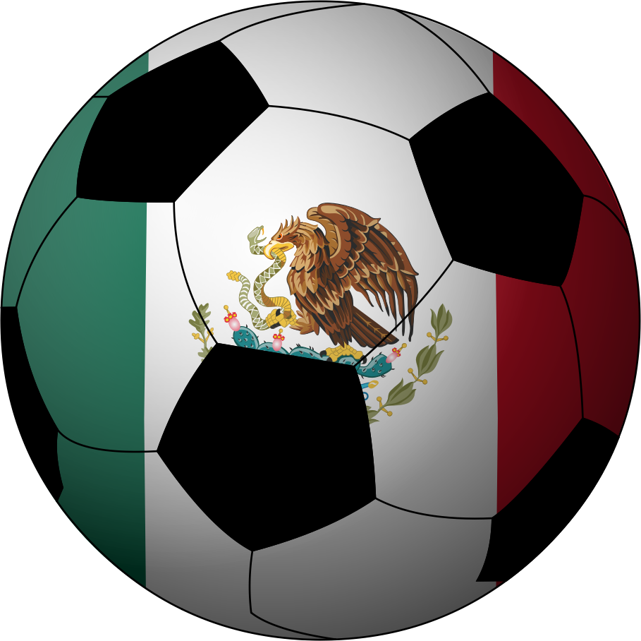 Football Mexico - Mexico Vs Corea Sabado 23 Junio (909x908), Png Download