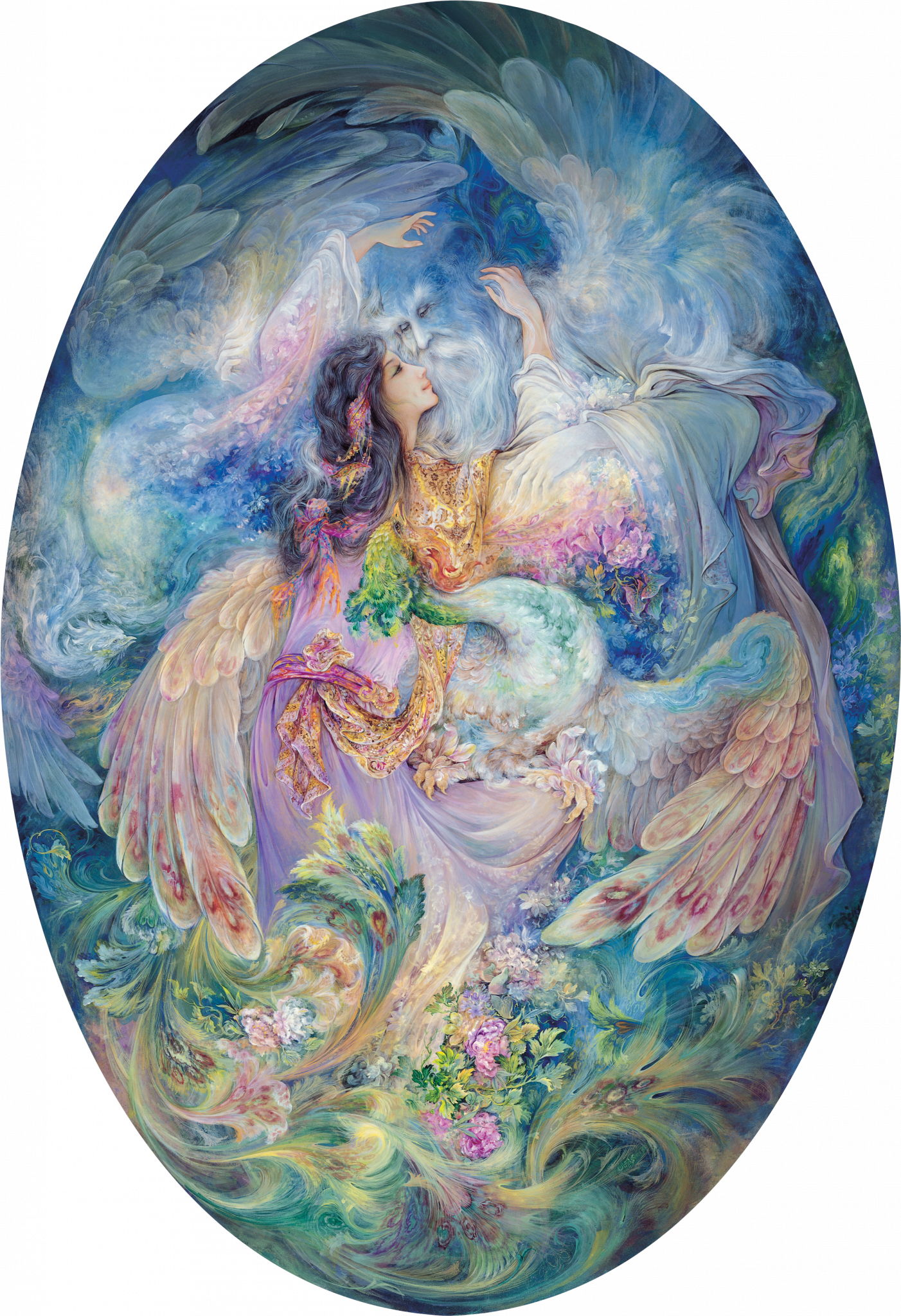 Gallery Mahmoud Farshchian - Махмуд Фаршчиян (1402x2048), Png Download