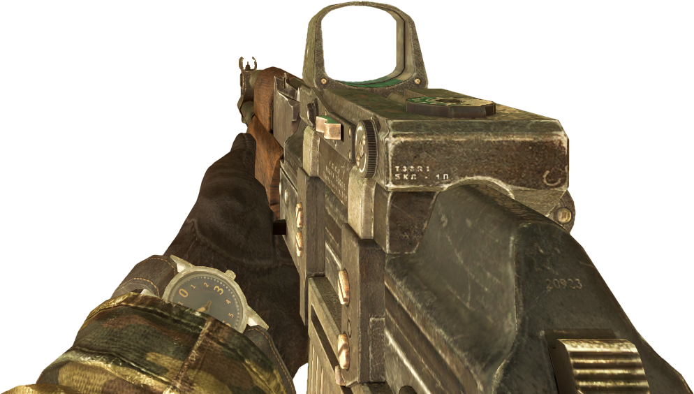 Ak-47 Red Dot Sight Bo - Black Ops Ak47 Red Dot (1004x570), Png Download