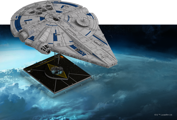 Swz04 A1 New-falcon2 - X Wing Second Edition (700x475), Png Download