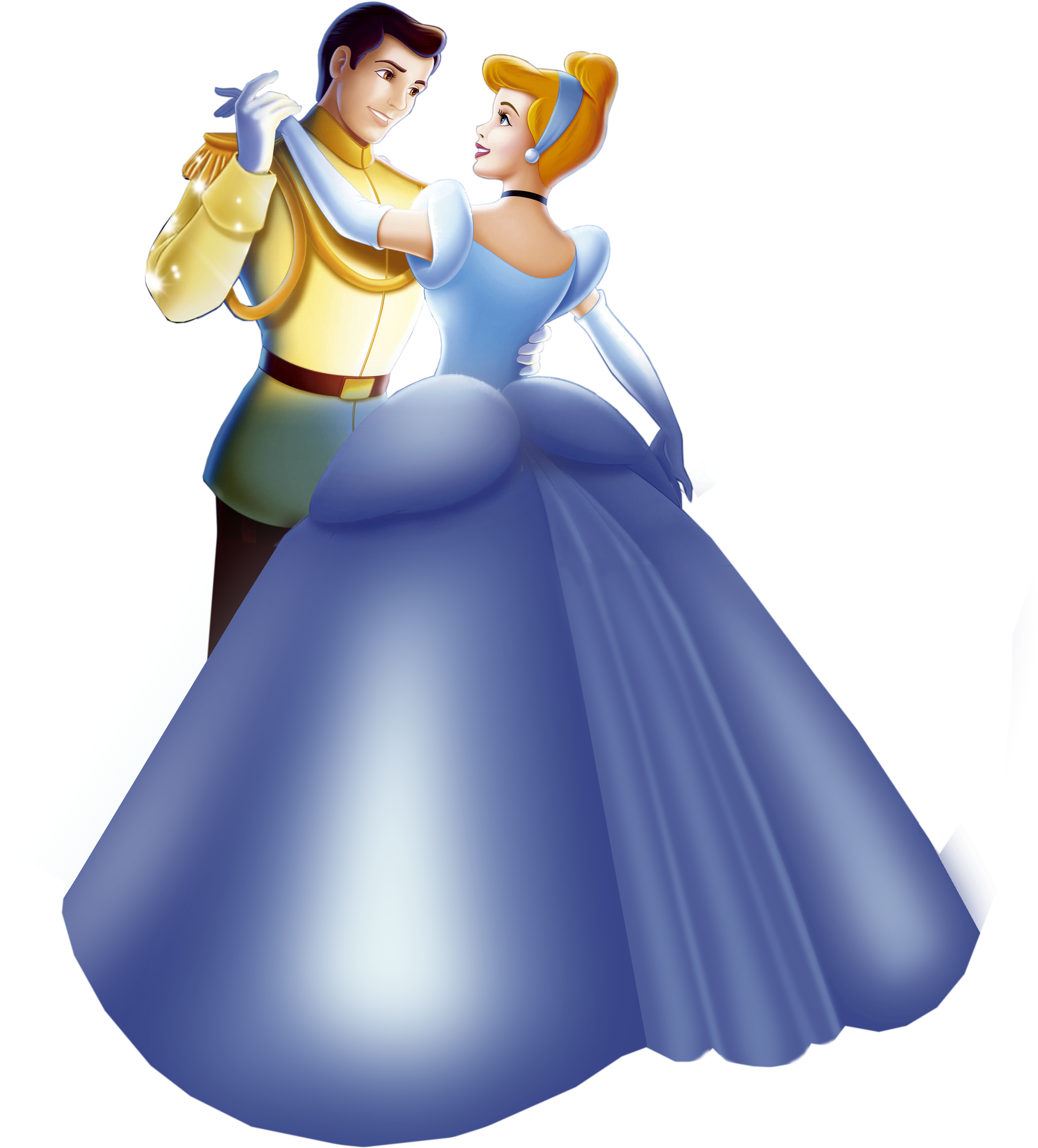 Cendriprince - Cenicienta Y El Principe (2911x3356), Png Download