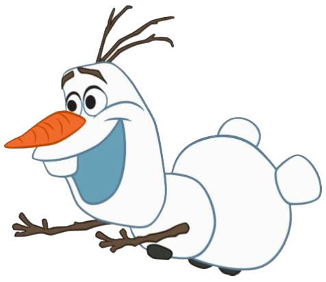 Olaf Clip Art - Frozen Olaf Black Background (476x412), Png Download