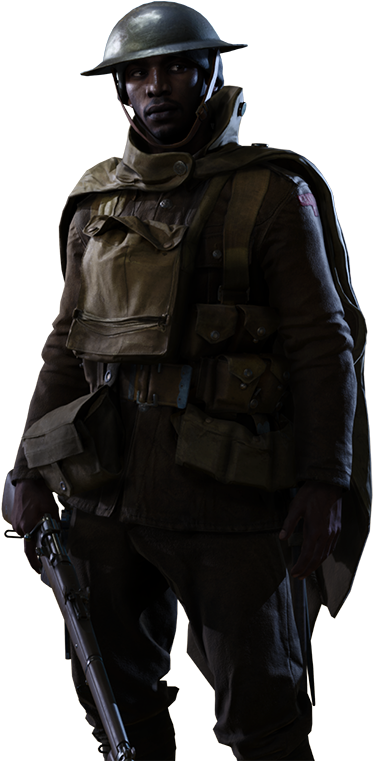 Battlefield 1 Soldier Png Image Freeuse Library - Battlefield 1 Soldados Png (458x800), Png Download