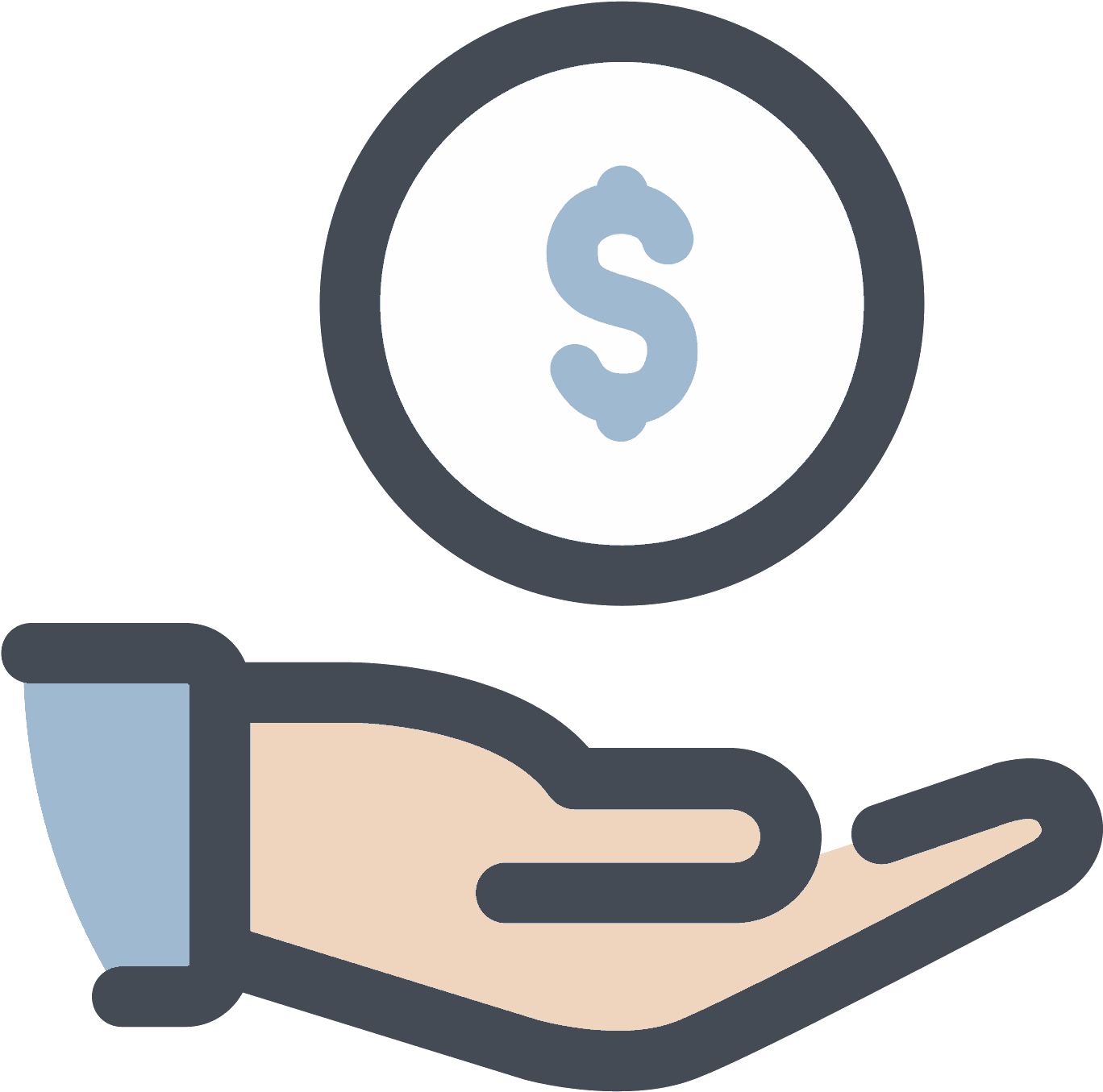 Hitmarker Png For Kids - Hand Money Icon Png (1600x1600), Png Download