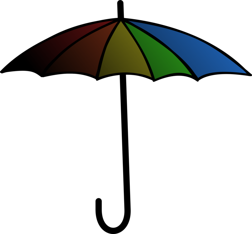 Umbrella Computer Icons Drawing Cartoon Clothing - Umbrella Clip Art (808x750), Png Download