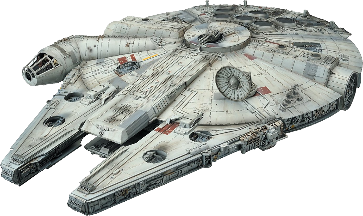 Revell 1/72 Star Wars Master Series Millennium Falcon (1394x828), Png Download