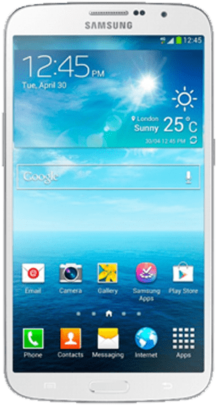 Samsung Repair - Samsung Mega 6.3 White (600x600), Png Download