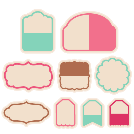 Set Svg Scrapbook Cut File Files For - Cute Price Tags Png (432x432), Png Download