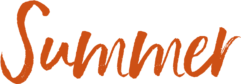 Summer - Calligraphy (815x310), Png Download