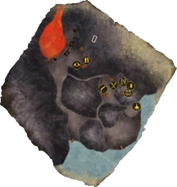 Map - Flea (350x369), Png Download