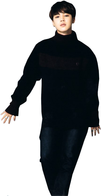 5 - Jungkook Transparent (500x713), Png Download