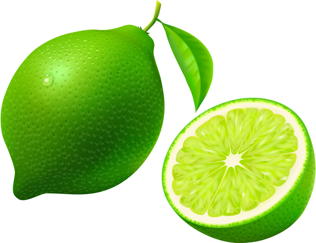 Limão - Lime Clip Art (1024x781), Png Download
