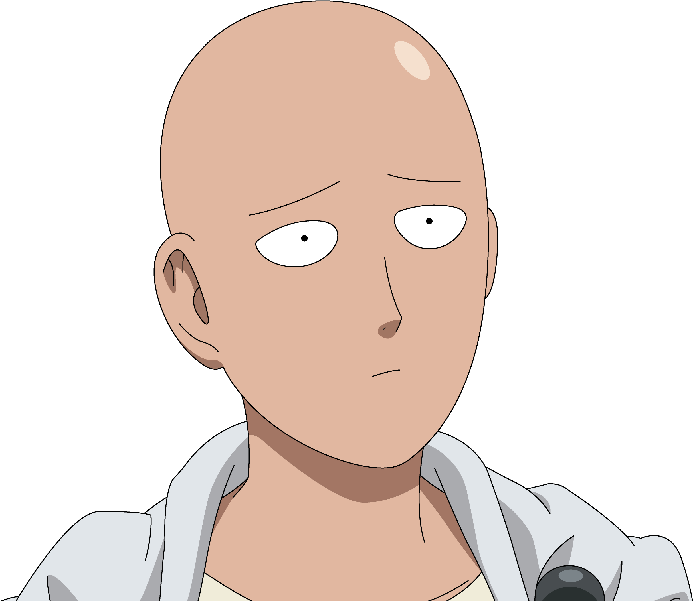 Saitama - One Punch Man Saitama Transparent (3840x2160), Png Download