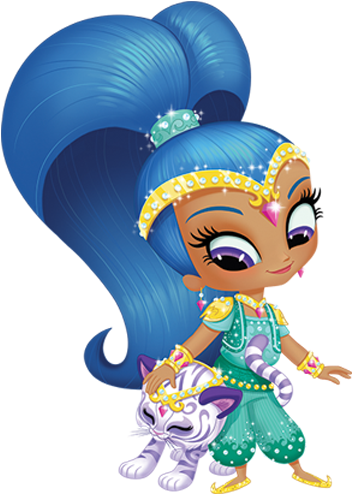 Shine - Shine Shimmer And Shine (480x445), Png Download
