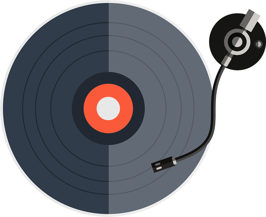 Vinyl Png Transparent - Piringan Dj Png (883x720), Png Download