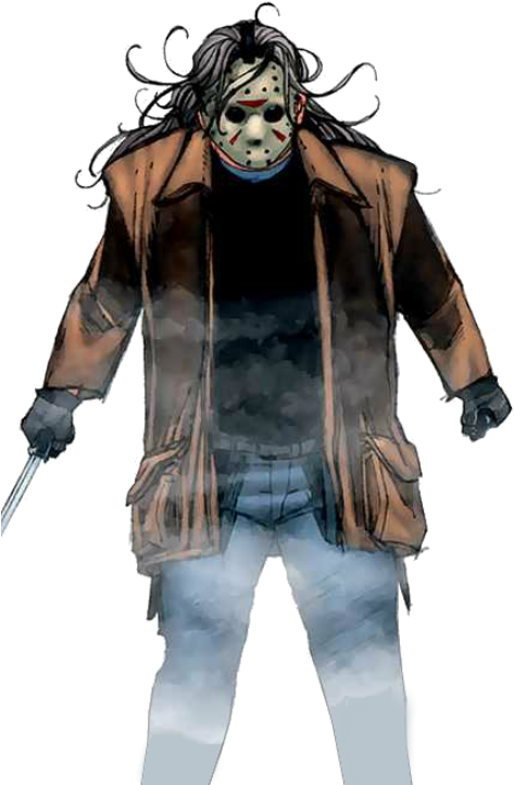 Jason Voorhees Wildstorm - Jason Voorhees Nightmare Warriors (500x729), Png Download