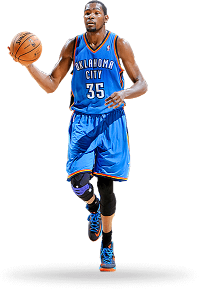 Kevin Durant Focused - Kevin Durant Cut Out (440x700), Png Download