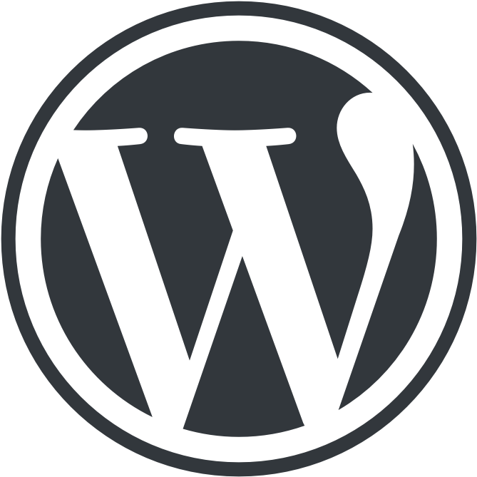 Png - Wordpress Logo Png (1000x1000), Png Download
