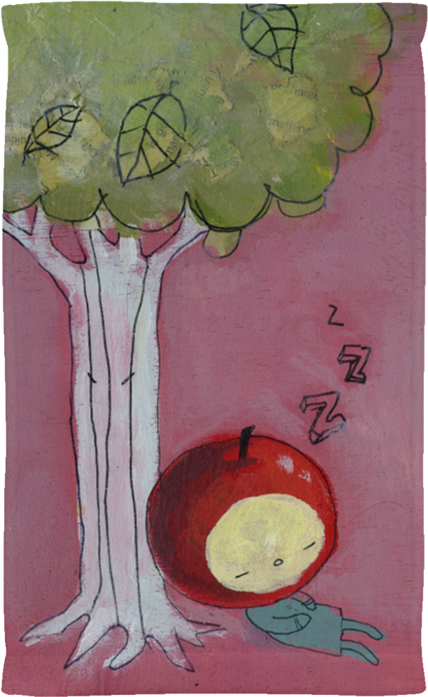 Apple Head Appnapp Kitchen Towel - Tree (1024x1024), Png Download