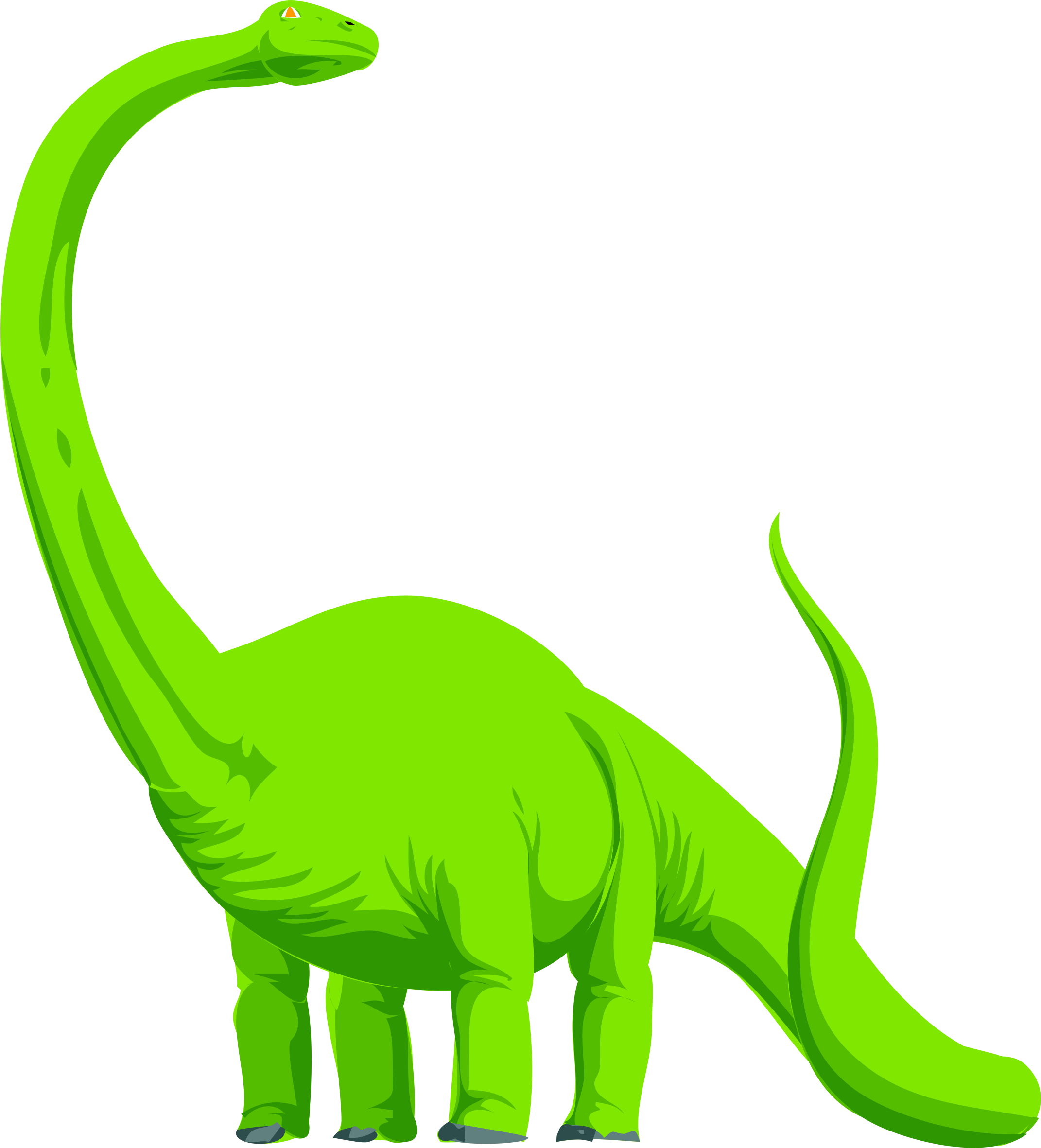 Dino Clip Art At Clker - Dinosaur Clip Art (546x600), Png Download