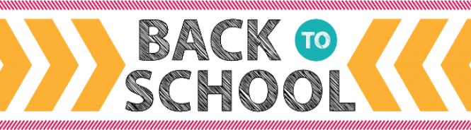 Back To School - Back To School Sale Png (665x184), Png Download