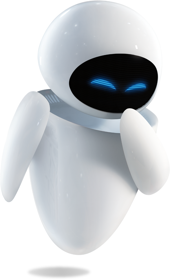 Wall-e Png File - Eva Wall E Png (918x990), Png Download