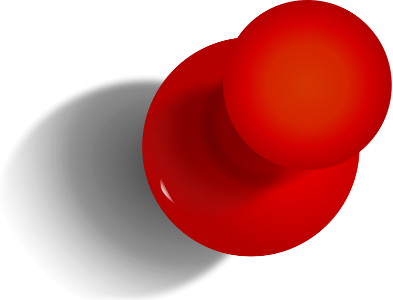 Library Clearance For 2nd Term Ay 2013-2014 - Push Pin Png (800x611), Png Download