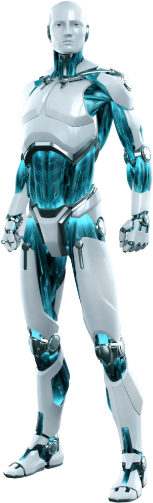 Download Amazing High-quality Latest Png Images Transparent - Eset Robot (410x1024), Png Download