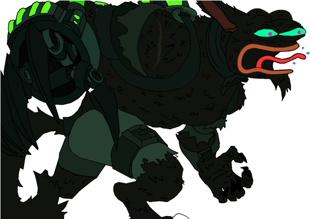 Cyborg Monster Pepe - Monster Pepe (786x443), Png Download