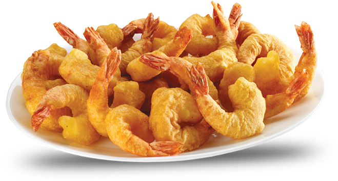 Fried Shrimp Png (668x381), Png Download