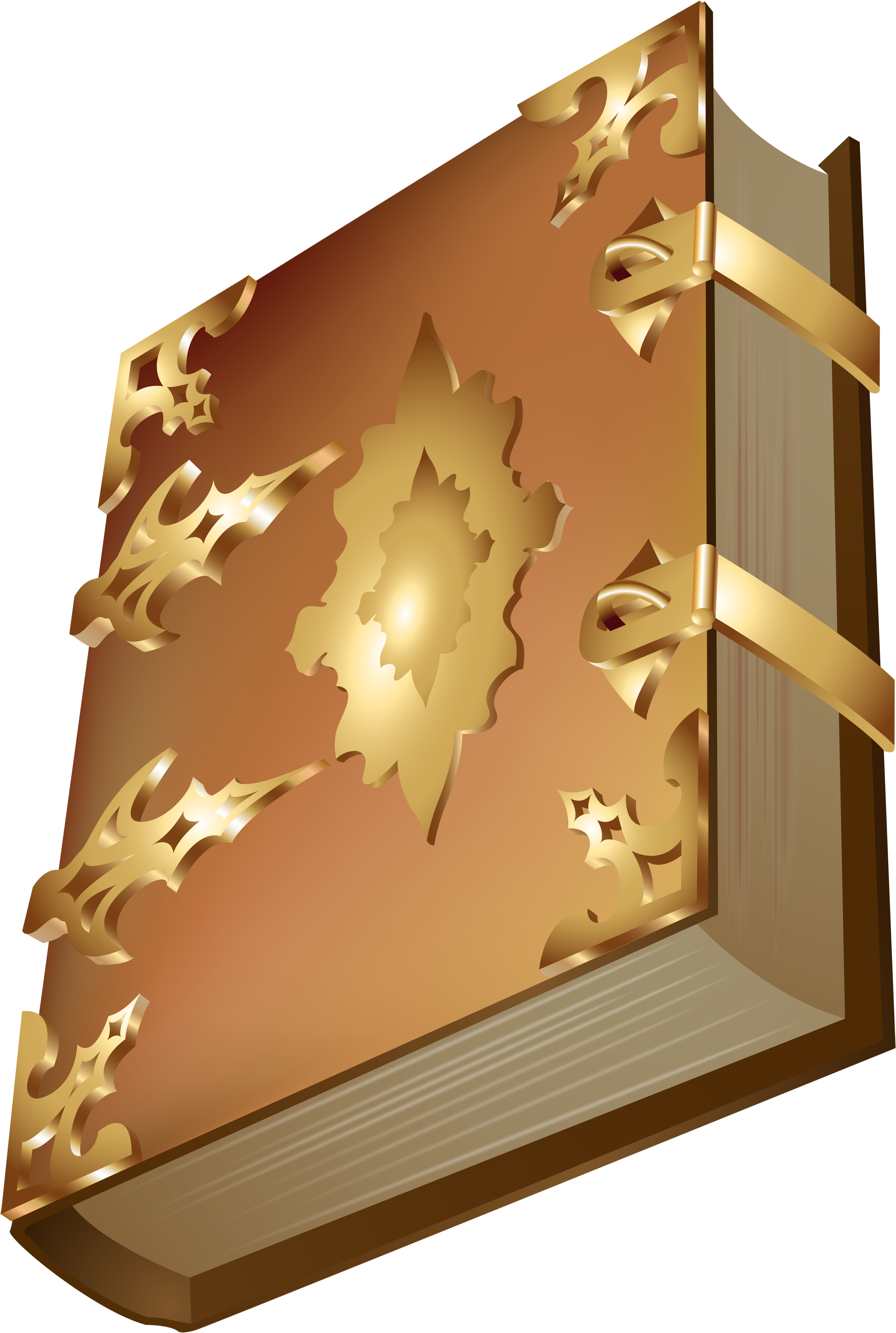 Luxury Old Book Png Clipart - Old Book Vector Png (2782x3982), Png Download