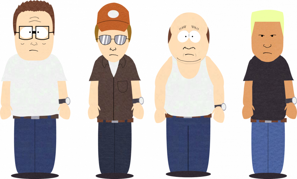 Was King Of The Hill Really The Last Bipartisan Sitcom - Hank Hill South Park (1000x602), Png Download