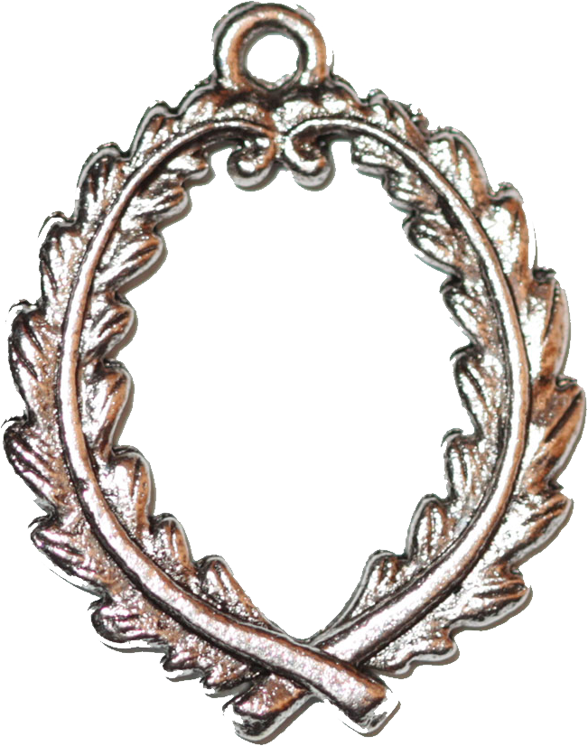 Laurel Wreath - Silver - Jewellery (651x826), Png Download