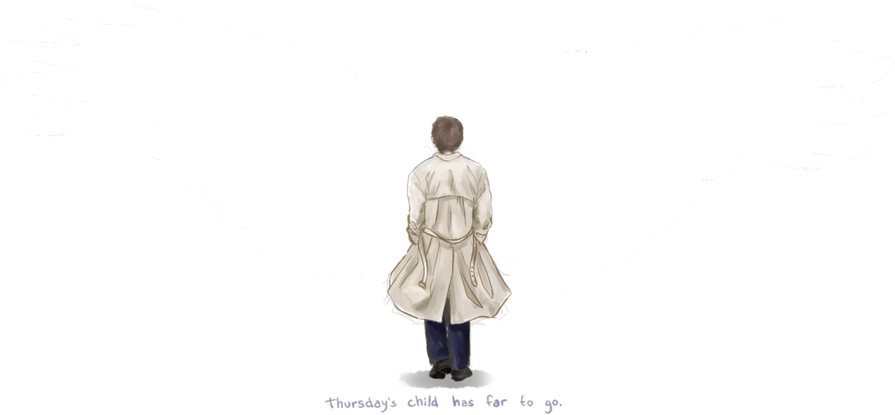 Art My Art Fanart Supernatural Castiel Spn Why Not - Castiel (1280x910), Png Download