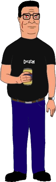 He Is Physically More Perfect Than Hank As He Does - King Of The Hill Hank (444x640), Png Download