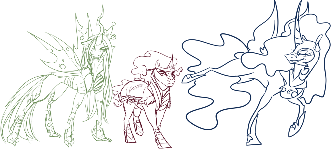 Transparent Lineart - Sketch (1280x518), Png Download