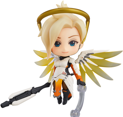 Nendoroid Sombra - Cute But Deadly Overwatch Mystery Figure (525x525), Png Download