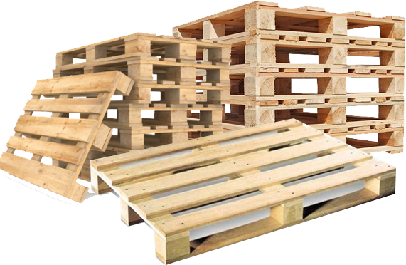 Wooden Pallets - Wooden Pallets In Bangalore (571x372), Png Download