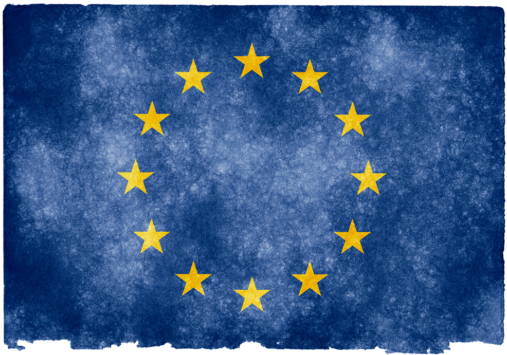 European Union Grunge Flag Png Image - Euro 2016 Albania Flag (1033x729), Png Download