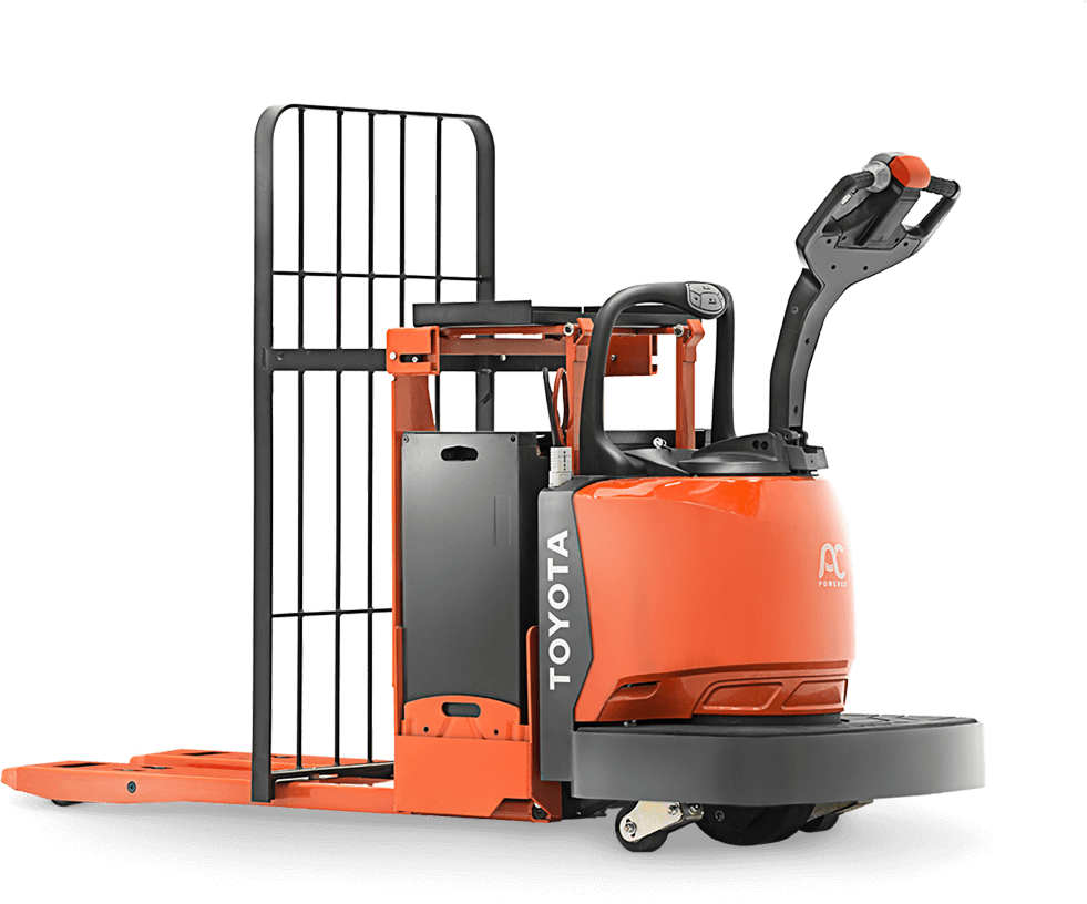 End-controlled Rider Pallet Jack - Riding Pallet Jack (981x816), Png Download