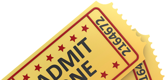 Buy Tickets - Admit One Ticket (400x400), Png Download