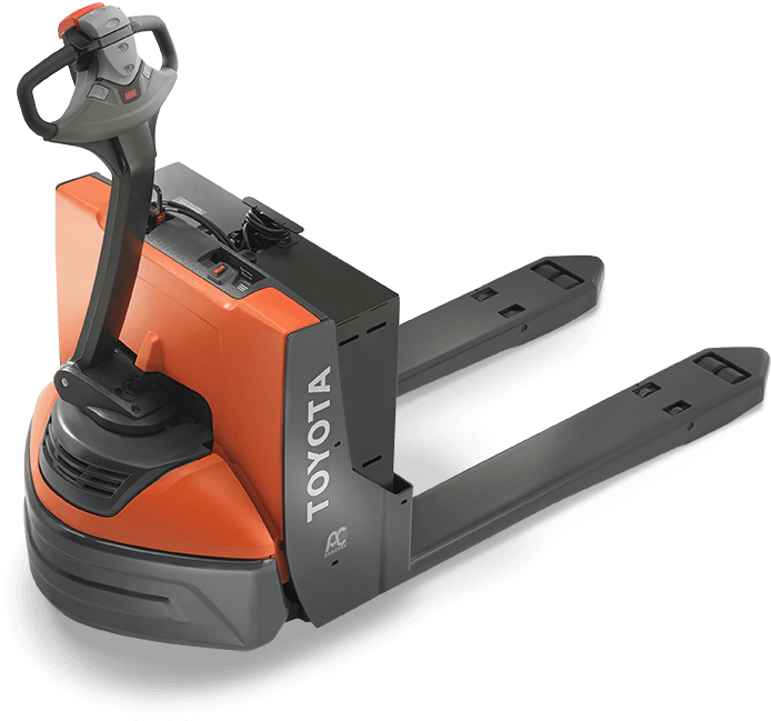 Electric Walkie Pallet Jack - Toyota Electric Pallet Jack (700x650), Png Download
