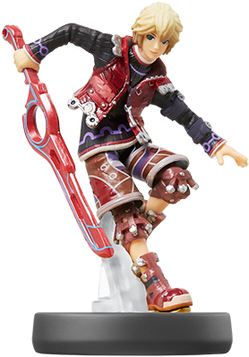 Ssb4 Amiibo - Shulk Amiibo Png (500x537), Png Download
