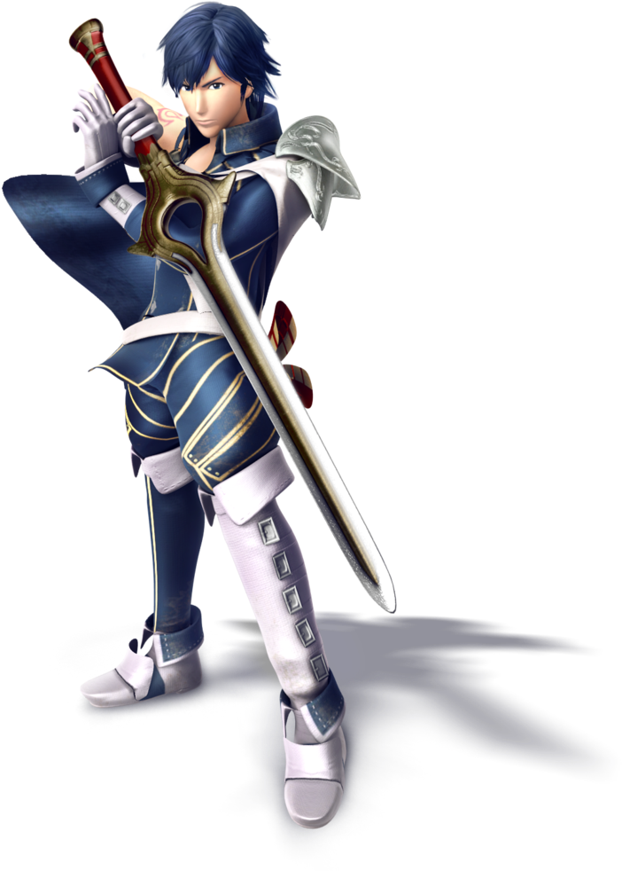Smash 4 Png - Chrom For Smash Ultimate (1024x1024), Png Download
