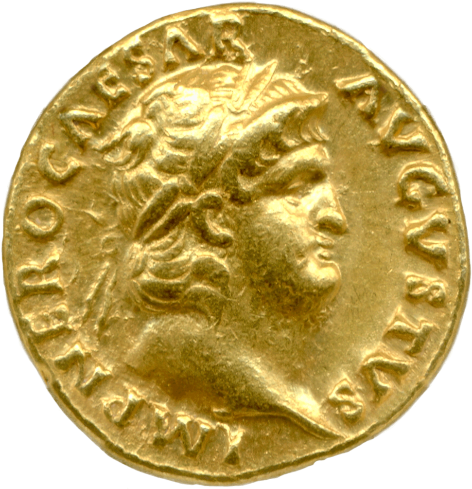 Nero-1 - Coin From Bible Times (1000x1040), Png Download