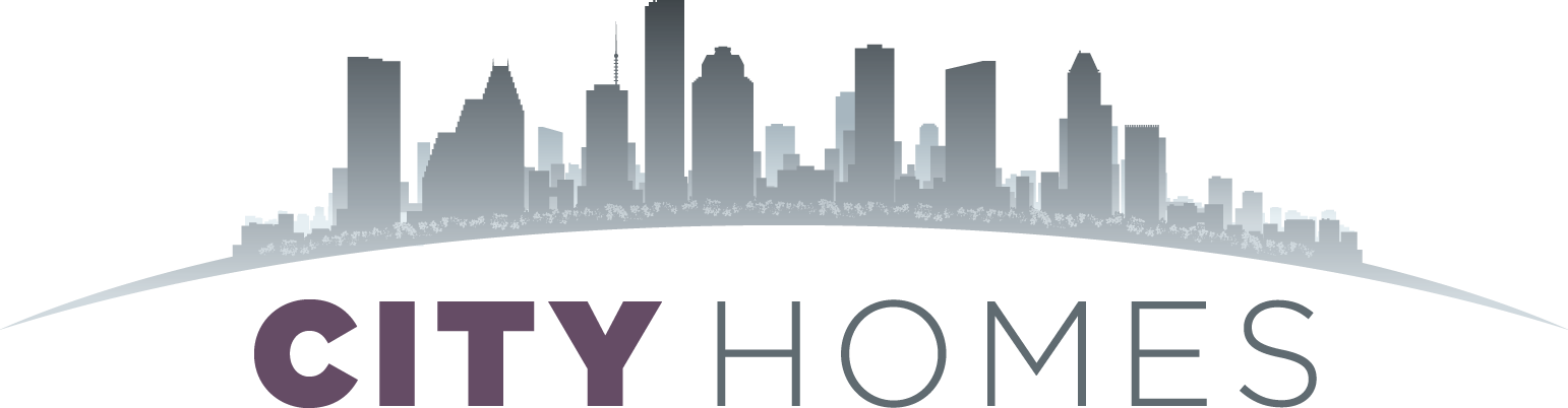 City Homes Of Houston - Houston (1542x402), Png Download