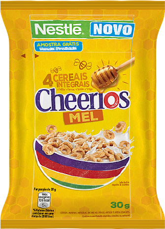 Amostra Cheerios - Nestle Honey Cheerios Cereal 375gms (600x600), Png Download