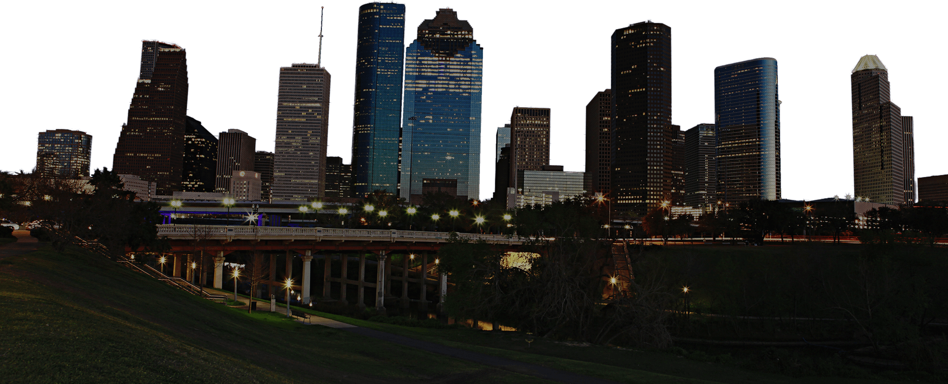 We Can Help Develop A Roadmap To Align Your Future - Downtown Houston (1920x778), Png Download